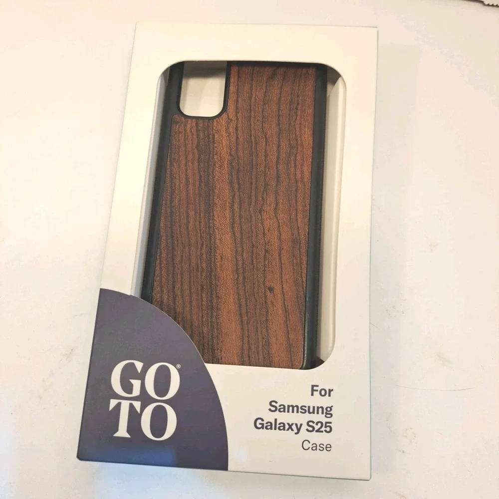 Samsung Galaxy S25 Faux Wood Case GoTo